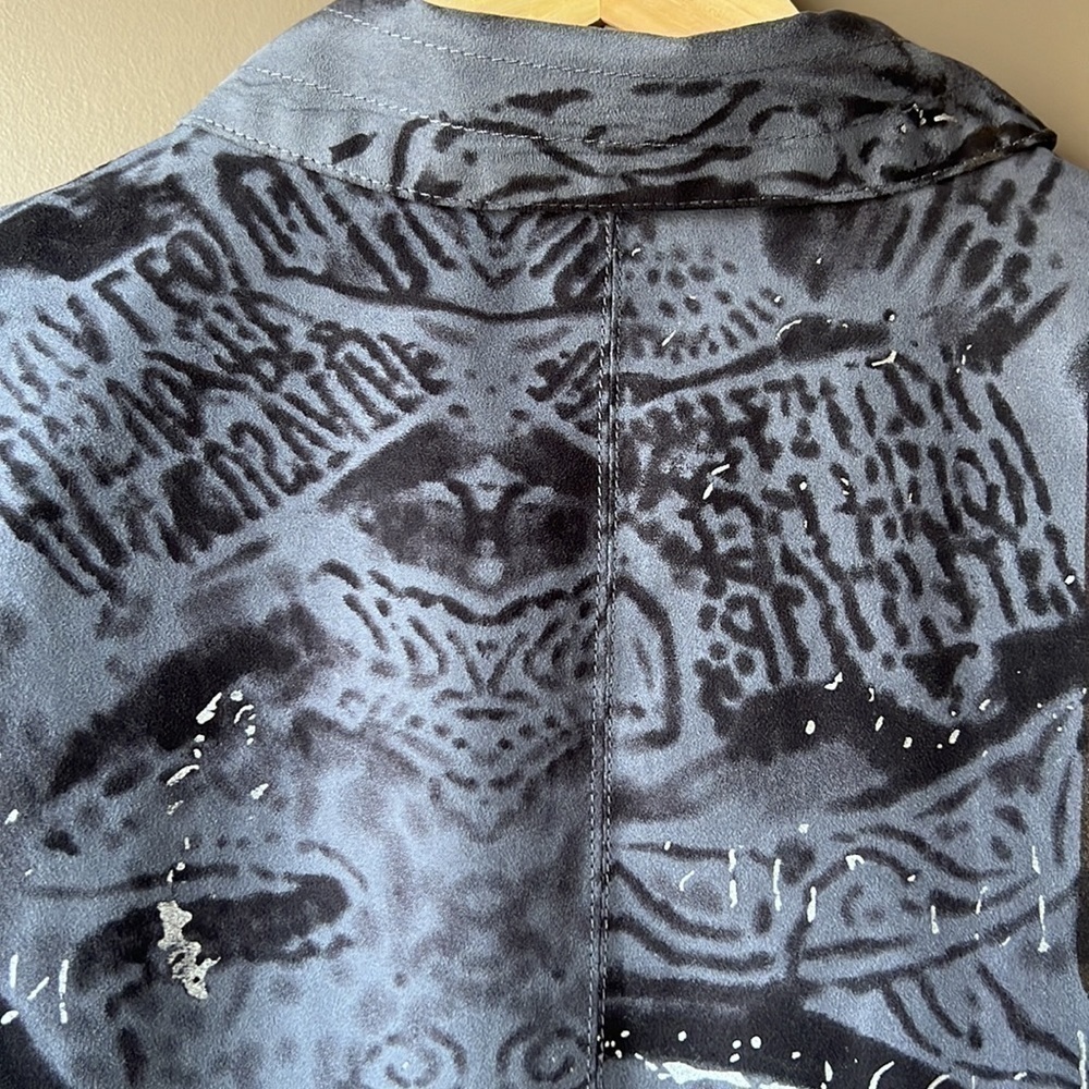 Orly Grey with Black Pattern Spring/Fall Jacket - Picture 9 of 11